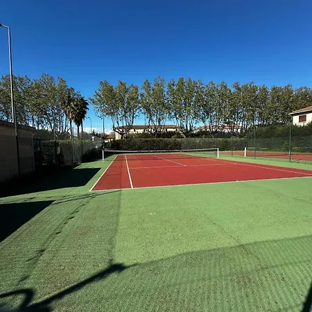 With Pool And Tennis